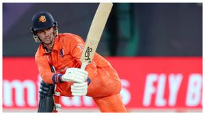 ವಿಶ್ವಕಪ್ 2023: ಮಳೆಯ ಮಧ್ಯೆಯೂ ನೆದರ್ಲೆಂಡ್ಸ್ ಮಿಂಚಿನ ಆಟ: ದಕ್ಷಿಣ ಆಪ್ರಿಕಾಗೆ ಸವಾಲಿನ ಗುರಿ