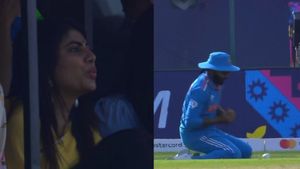 IND vs NZ: ರಚಿನ್‌ರ ಸುಲಭ ಕ್ಯಾಚ್ ಕೈಚೆಲ್ಲಿದ ರವೀಂದ್ರ ಜಡೇಜಾ; ಸ್ಟ್ಯಾಂಡ್‌ನಲ್ಲಿ ಪತ್ನಿ ರಿವಾಬಾ ರಿಯಾಕ್ಷನ್ ವೈರಲ್!