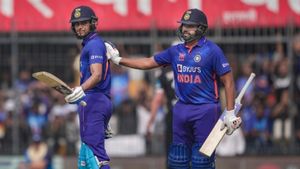 CWC 2023; ವೈರಲ್ ಆಗುತ್ತಿರುವ ರೋಹಿತ್ ಶರ್ಮಾ, ಶುಬ್ಮನ್ ಗಿಲ್ ಸಂಭಾಷಣೆ