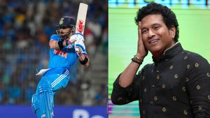 Virat Kohli: ಐಸಿಸಿ ವೈಟ್‌ಬಾಲ್ ಟೂರ್ನಿಯಲ್ಲಿ ಸಚಿನ್ ತೆಂಡೂಲ್ಕರ್ ಮತ್ತೊಂದು ದಾಖಲೆ ಮುರಿದ ವಿರಾಟ್ ಕೊಹ್ಲಿ!