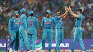 IND vs SL: ಏಕದಿನ ವಿಶ್ವಕಪ್‌ನಲ್ಲಿ ಈ ದಾಖಲೆ ನಿರ್ಮಿಸಿದ 2ನೇ ತಂಡ ಎನಿಸಿದ ಟೀಮ್ ಇಂಡಿಯಾ