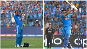 World cup: ವಾಂಖೆಡೆಯಲ್ಲಿ ಟೀಮ್ ಇಂಡಿಯಾದ ಬ್ಯಾಟಿಂಗ್ ವೈಭವ: ಕಿವೀಸ್‌ಗೆ ಗೆಲ್ಲಲು ಬೃಹತ್ ಗುರಿ