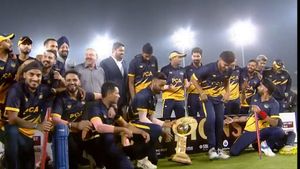 Syed Mushtaq Ali Trophy 2023 Final: ಬರೋಡಾ ಸೋಲಿಸಿ ಚೊಚ್ಚಲ ಬಾರಿಗೆ ಟ್ರೋಫಿ ಎತ್ತಿಹಿಡಿದ ಪಂಜಾಬ್