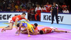Pro Kabaddi 2023: ಜೈಪೂರ್‌ಗೆ 2, ಗುಜರಾತ್‌ಗೆ ಅಂಕಪಟ್ಟಿಯಲ್ಲಿ ಮೂರನೇ ಸ್ಥಾನ