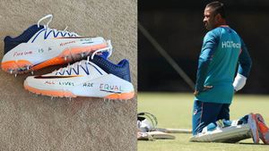 AUS vs PAK: ಆಸೀಸ್ ಬ್ಯಾಟರ್ ಉಸ್ಮಾನ್ ಖವಾಜಾಗೆ ಶಾಂತಿ ಚಿಹ್ನೆ ಇರಿಸುವ ಅನುಮತಿ ನಿರಾಕರಿಸಿದ ಐಸಿಸಿ