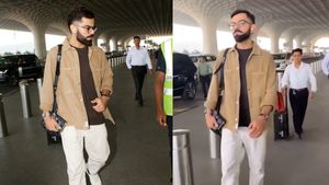 IND vs SA: ಬಾಕ್ಸಿಂಗ್ ಡೇ ಪಂದ್ಯಕ್ಕಾಗಿ ದಕ್ಷಿಣ ಆಫ್ರಿಕಾ ವಿಮಾನವೇರಿದ ವಿರಾಟ್ ಕೊಹ್ಲಿ