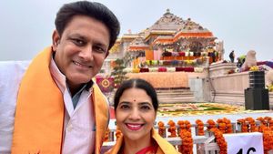Ram Mandir: ರಾಮ ಮಂದಿರ ಪ್ರತಿಷ್ಠಾ ಕಾರ್ಯಕ್ರಮದಲ್ಲಿ ಅನಿಲ್‌ ಕುಂಬ್ಳೆ ಭಾಗಿ
