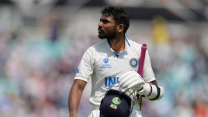 IND vs ENG: ಭರತ್, ಸುದರ್ಶನ್, ಮಾನವ್ ಸುತಾರ್ ವೀರೋಚಿತ ಬ್ಯಾಟಿಂಗ್; ಇಂಗ್ಲೆಂಡ್ ಲಯನ್ಸ್ ವಿರುದ್ಧ ಡ್ರಾ