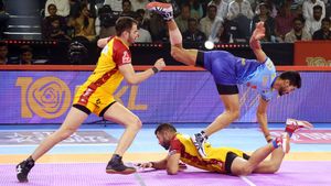 Pro kabaddi: ವೈಭವ್, ನಿತೀನ್ ಕುಮಾರ್ ಅಬ್ಬರ, ಬೆಂಗಾಲ್ ವಾರಿಯರ್ಸ್‌ಗೆ ಭರ್ಜರಿ ಜಯ