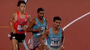 ಏಷ್ಯನ್ ಒಳಾಂಗಣ ಅಥ್ಲೆಟಿಕ್ಸ್ ಚಾಂಪಿಯನ್‌ಶಿಪ್‌ನಲ್ಲಿ ಚಿನ್ನದ ಪದಕ ಗೆದ್ದ ಗುಲ್ವೀರ್ ಸಿಂಗ್‌