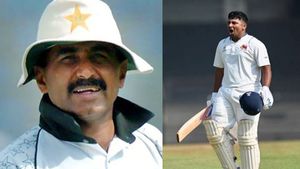 IND vs ENG: ತನ್ನ ಮಗನನ್ನು ಪಾಕಿಸ್ತಾನ ಲೆಜೆಂಡ್‌ನೊಂದಿಗೆ ಹೋಲಿಸಿದ ಸರ್ಫರಾಜ್ ಖಾನ್ ತಂದೆ