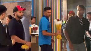 IND vs ENG: ರಾಜ್‌ಕೋಟ್‌ನಲ್ಲಿ ಭಾರತ ತಂಡಕ್ಕೆ ಅದ್ಧೂರಿ ಸ್ವಾಗತ; ರಾಯಲ್ ರೂಮ್, ಭರ್ಜರಿ ಗುಜರಾತಿ ಭೋಜನ