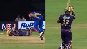 DC vs KKR: ಇಶಾಂತ್ ಶರ್ಮಾ ಯಾರ್ಕರ್‌ಗೆ ಕ್ಲೀನ್‌ಬೌಲ್ಡ್; ದೀರ್ಘದಂಡ ನಮಸ್ಕಾರ ಹಾಕಿದ ಆಂಡ್ರೆ ರಸೆಲ್!