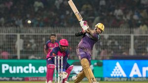 KKR vs RR IPL 2024: ಸುನಿಲ್ ನರೈನ್ ಚೊಚ್ಚಲ ಐಪಿಎಲ್ ಶತಕ; ರಾಜಸ್ಥಾನ್‌ಗೆ ಬೃಹತ್ ಗುರಿ ನೀಡಿದ ಕೋಲ್ಕತ್ತಾ