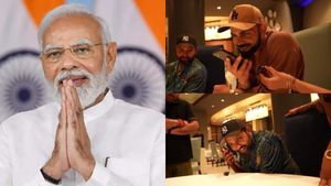 T20 World Cup 2024: ಚಾಂಪಿಯನ್‌ ಟೀಮ್ ಇಂಡಿಯಾ ಆಟಗಾರರಿಗೆ ವೀಡಿಯೊ ಕಾಲ್‌ ಮೂಲಕ ಪ್ರದಾನಿ ಮೋದಿ ಅಭಿನಂದನೆ