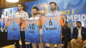 Legends World Championship: ಟೂರ್ನಿ ಆರಂಭಕ್ಕೂ ಮುನ್ನ ಟೀಮ್‌ ಇಂಡಿಯಾ ಜೆರ್ಸಿ ಬಿಡುಗಡೆ; ಭಾರತ-ಪಾಕಿಸ್ತಾನ ಪಂದ್ಯ ಯಾವಾಗ?