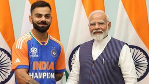 ಪ್ರಧಾನಿ ಮೋದಿ ಭೇಟಿಯಾಗಿ ಥ್ರಿಲ್ ಆದ ಟಿ20 ವಿಶ್ವ ಚಾಂಪಿಯನ್ ವಿರಾಟ್ ಕೊಹ್ಲಿ