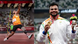 Paralympics: ಪ್ಯಾರಿಸ್‌ನಲ್ಲಿ ಚಿನ್ನದ ಕನಸು ಕಾಣುತ್ತಿರುವ ಭಾರತದ ಜಾವೆಲಿನ್‌ ಅಥ್ಲೀಟ್‌