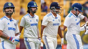 IND vs NZ Test: ತಪ್ಪಿದ ಮಳೆ ಕಾಟ, ರನ್‌ಗಳಿಸಲು ಟೀಮ್ ಇಂಡಿಯಾ ಪರದಾಟ.. ಮೊದಲ ದಿನ ಪ್ರವಾಸಿಗರ ಆರ್ಭಟ