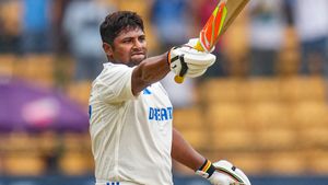 IND vs NZ: ಚೊಚ್ಚಲ ಅಂತಾರಾಷ್ಟ್ರೀಯ ಶತಕದ ನಂತರ ಸರ್ಫರಾಜ್ ಖಾನ್ ಹೇಳಿದ್ದೇನು?
