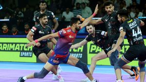 Pro Kabaddi: ಯುಪಿ ಯೋಧಾಸ್ ಬಗ್ಗು ಬಡಿದ ಯು ಮುಂಬಾ