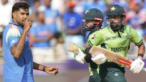 IND vs PAK: ಹರ್ಷಿತ್‌ ರಾಣಾ, ರಿಜ್ವಾನ್ ಮಾತಿನ ಚಕಮಕಿ