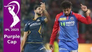 Purple Cap: ಪರ್ಪಲ್‌ ಕ್ಯಾಪ್‌ ಮೇಲೆ ಕನ್ನಡಿಗ ಪ್ರಸಿದ್ಧ ಕೃಷ್ಣ, ಕುಲ್‌ದೀಪ್‌ ಕಣ್ಣು