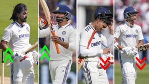 ICC Test Rankings: ಲಾರ್ಡ್ಸ್‌ನಲ್ಲಿ ಅಬ್ಬರಿಸಿದ ಜಡೇಜಾ, ರಾಹುಲ್‌ ರ‍್ಯಾಂಕಿಂಗ್‌ನಲ್ಲಿ ಬಡ್ತಿ