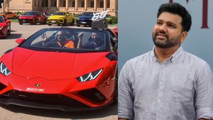 ಲ್ಯಾಂಬೊರ್ಗಿನಿ ಖರೀದಿಸಿದ ರೋಹಿತ್‌ ಶರ್ಮಾ: ಕಾರ್‌ ನಂಬರ್ 3015, ಏನಿದರ ವಿಶೇಷತೆ..