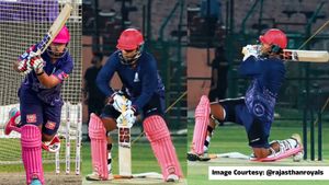 ಎದುರಾಳಿಗೆ ಎಚ್ಚರಿಕೆಯ ಸಂದೇಶ ರವಾನಿಸಿದ ವೈಭವ್ ಸೂರ್ಯವಂಶಿ: ನೆಟ್ಸ್‌ನಲ್ಲಿ ಭರ್ಜರಿ ಅಭ್ಯಾಸ