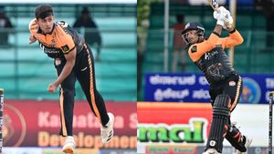 Maharaja Trophy T20 2026: ಹುಬ್ಬಳ್ಳಿ ಜಯದಲ್ಲಿ ಮಿಂಚಿದ ವೈಭವ್ ಶರ್ಮಾ, ಮಯಾಂಕ್‌ ಮಿಂಚು