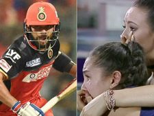 கோஹ்லி அவுட்டானா வானம் அழுது, கொல்கத்தா தோற்றால் சியர் லீடர்ஸ் அழுகுறாங்க.. என்னப்பா நடக்குது இங்கே?