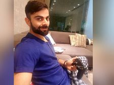 மழையால் பயிற்சி ரத்து... ப்ளே ஸ்டேஷனுக்குச் சென்று வீடியோகேம் விளையாடிய விராத் கோஹ்லி