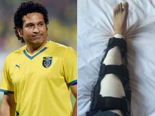 ஓய்வுக்கு பிறகும் விரட்டும் காயம்.. லண்டனில் சச்சினுக்கு மூட்டு அறுவை சிகிச்சை! வைரலாகும் போட்டோ