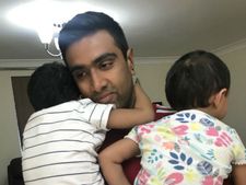 குழந்தைங்க கிட்ட மாட்டி விடவா? பிறந்த நாளன்று அஸ்வினை செல்லமாக மிரட்டிய மனைவி