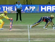 MS Dhoni: தல கையில் பந்து போனது.. அவுட்டுக்கு முன்பே துள்ளிக்குதித்த தாஹிர்.. வைரல் வீடியோ