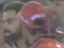 VIDEO: மகிழ்ச்சி...!! துள்ளி குதித்த விராட் கோலி... வெளியான வைரல் வீடியோ