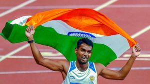 சிறிய தடுமாற்றம்.. தடகள சாம்பியன்ஷிப்பில் வாய்ப்பை இழந்த தருண் அய்யாசாமி.. அரையிறுதியில் ஜாபிர்!