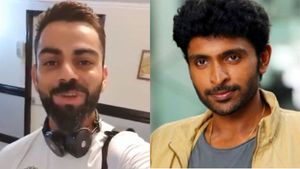 WATCH: அந்த ஒரேயொரு விஷயம்.. !! பிரபல தமிழ் நடிகருக்கு மெசேஜ் அனுப்பிய கோலி..!! ஏன் தெரியுமா?