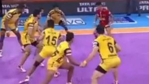PKL 2019 : டபாங் டெல்லி மீண்டும் வெற்றி.. தெறிக்கவிட்ட நவீன் குமார்.. தெலுகு டைட்டன்ஸ் தோல்வி!