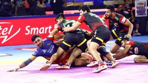 PKL 2019 : பெங்களூருவை வீழ்த்திய உபி யுத்தா.. எலிமினேட்டரில் மீண்டும் அதே அணியுடன் மோதல்!