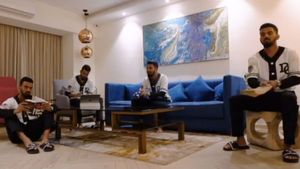 வீட்ல இருந்தாலும் நாங்க ரொம்ப பிசி... பரபர சுறுசுறு ராகுல்