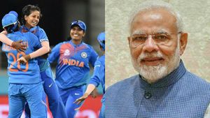 இதுக்கு முன்னாடி எதுவுமே பெருசு இல்ல.... இந்திய, ஆஸ்திரேலிய மகளிருக்கு பிரதமர் மோடி வாழ்த்து...