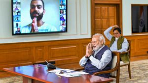 நீங்க சொன்னா மக்கள்கிட்ட ஈசியா ரீச் ஆகும்... 40 வீரர்கள், வீராங்கனைகளுடன் பேசிய பிரதமர்
