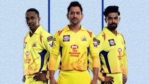 சிஎஸ்கே ஜெர்சியில ஸ்டார்ஸ் இருக்கறத பார்த்தீங்களா... இதுக்கு சுவாரஸ்யமான காரணம் இருக்கு!