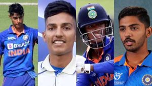 IPL ஏலத்தில் இந்தியாவின் சிங்க குட்டிகள்..!! 5 வீரர்கள் காட்டில் கோடிகள் கொட்ட வாய்ப்பு