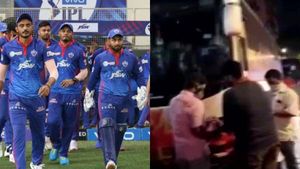 ஐபிஎல்- டெல்லி அணி பேருந்து மீது தாக்குதல்.. மும்பையில் பரபரப்பு.. மர்ம நபர்கள் குறித்து விசாரணை