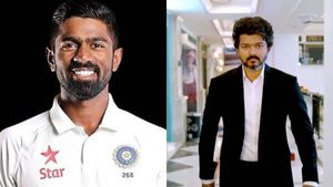 ஐபிஎல் நடுவே பீஸ்ட் பார்த்த கிரிக்கெட் வீரர்.. நெகடிவ் விமர்சனத்தை நம்ப வேண்டாம் என அறிவுரை