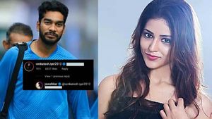 பிரபல நடிகைக்கு ரூட்விட்ட தமிழக கிரிக்கெட் வீரர்.. இன்ஸ்டாவில் போட்ட கமெண்டால் சிக்கினார்