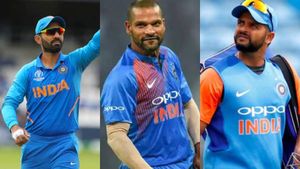 ஷிகர் தவானை ஏன் இந்திய அணியில் சேர்க்கல? கார்த்திக்கால் முடிந்தால் தவானால் முடியாதா? - ரெய்னா கேள்வி